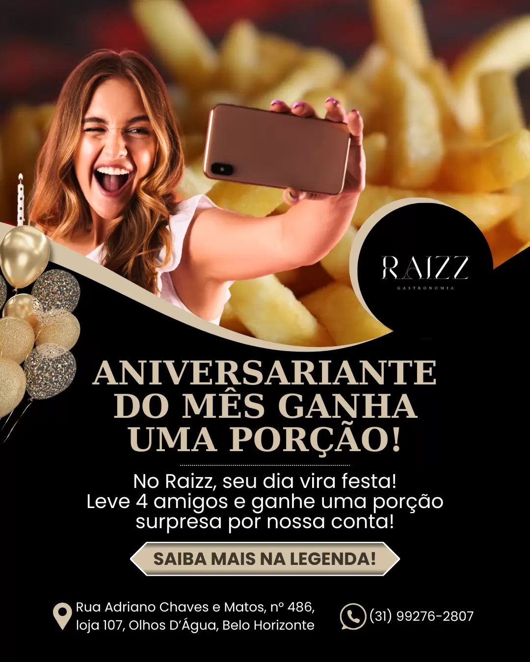 Post Raizz Gastronomia