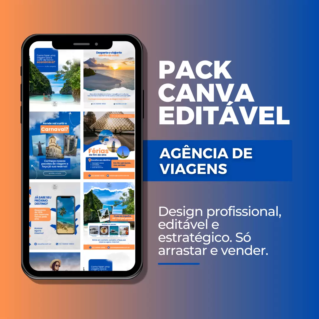 Capa Pack Agência de Viagens