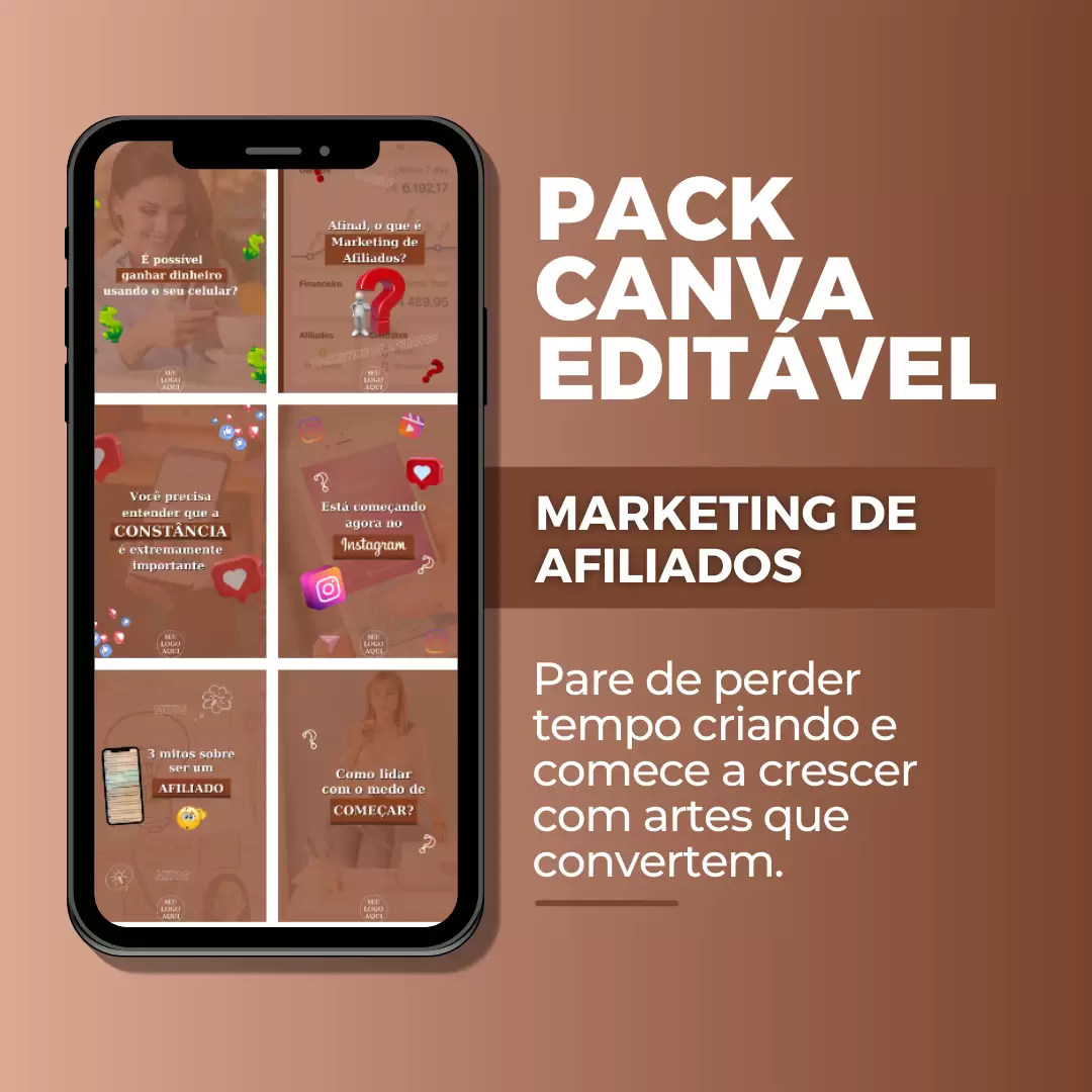 Capa Pack Editável Marketing de Afiliados