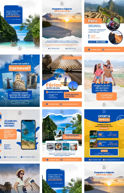 Pack Agência de Viagens