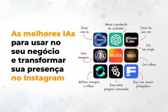 As melhores IAs para usar no seu negócio e transformar sua presença no Instagram