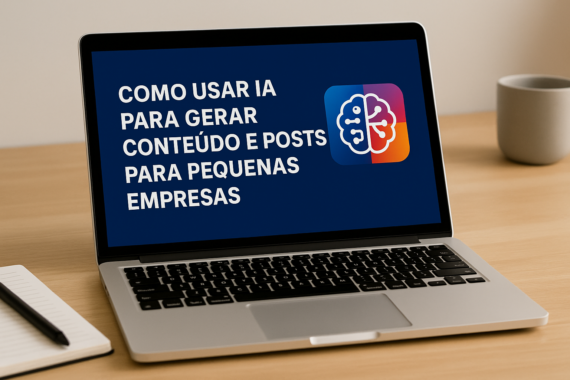 Como Usar IA para Gerar Conteúdo e Posts para Pequenas Empresas