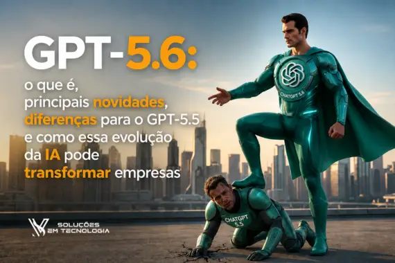 GPT-5.6 da OpenAI representando a nova geração da inteligência artificial para empresas e profissionais.